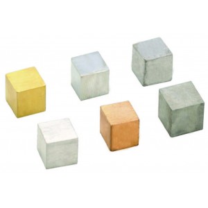 Metal cubes set